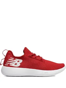 New Balance: Красные кроссовки 