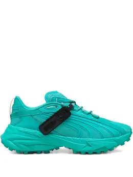 PUMA: Зелёные кроссовки 