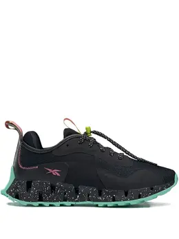 Reebok: Чёрные кроссовки  Zig