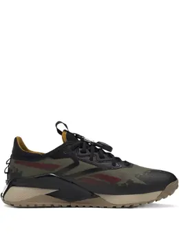 Reebok: Чёрные кроссовки  Nano