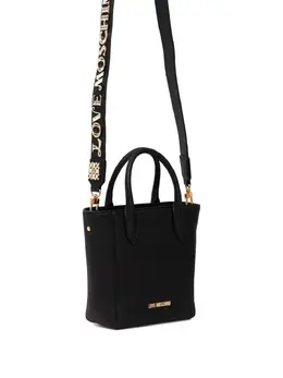 Love Moschino: Чёрная сумка на руку 
