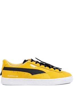 PUMA: Жёлтые кроссовки  Legacy