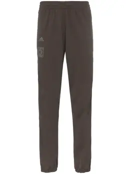 Adidas: Бордовые брюки 
