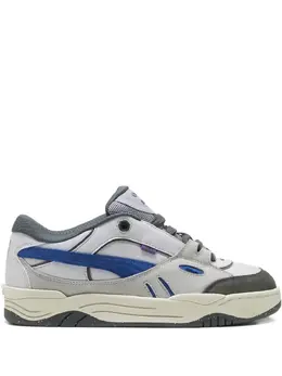 PUMA: Белые кроссовки  Suede