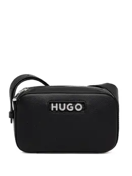 HUGO: Чёрная сумка через плечо 