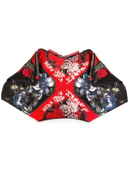 Alexander McQueen: Красный клатч  De Manta