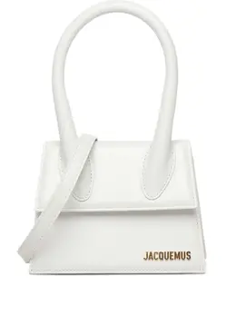 Jacquemus: Белая сумка  Le Chiquito