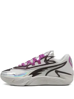 PUMA: Фиолетовые кроссовки 