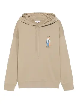 Maison Kitsuné: Толстовка с принтом 