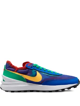 Nike: Голубые кроссовки  Waffle One