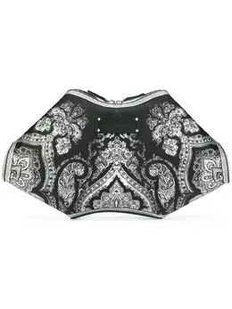 Alexander McQueen: Чёрный клатч  De Manta