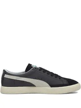 PUMA: Чёрные кроссовки  Basket