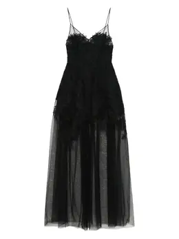 Ermanno Scervino: Платье с растительным принтом 