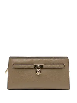 Michael Michael Kors: Коричневый клатч 
