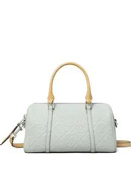 Tory Burch: Светлая сумка-шоппер 