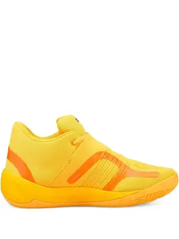 PUMA: Оранжевые кроссовки 
