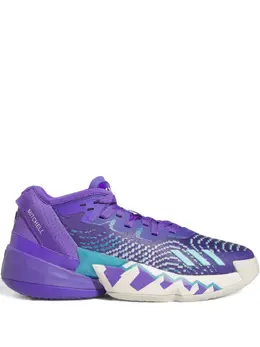 adidas: Фиолетовые кроссовки 