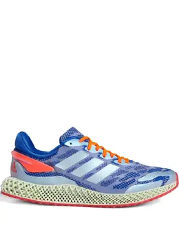 adidas: Голубые кроссовки 