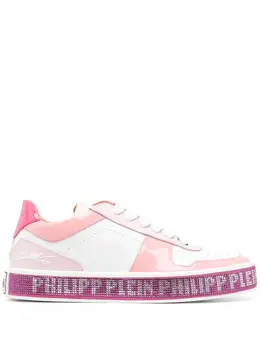 Philipp Plein: Розовые кроссовки 