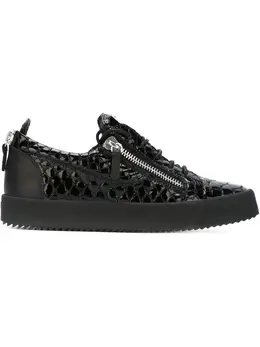 Giuseppe Zanotti: Чёрные кроссовки 