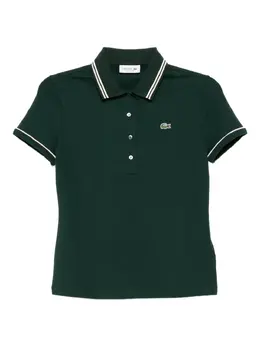 Lacoste: Тёмное поло 
