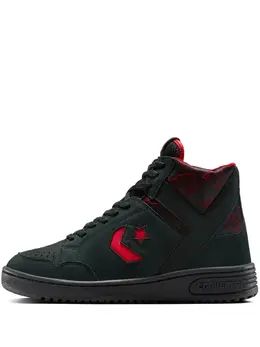 Converse: Чёрные кроссовки 