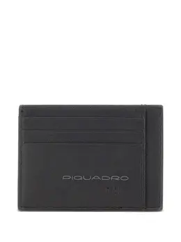 PIQUADRO: Картхолдер с принтом 