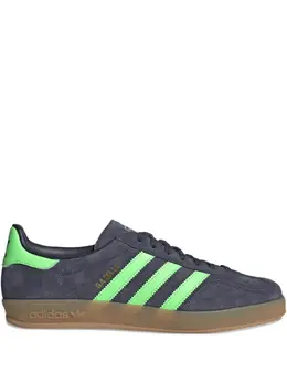 adidas: Синие кроссовки  Gazelle Indoor