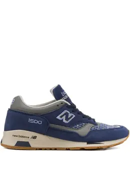 New Balance: Синие кроссовки  1500