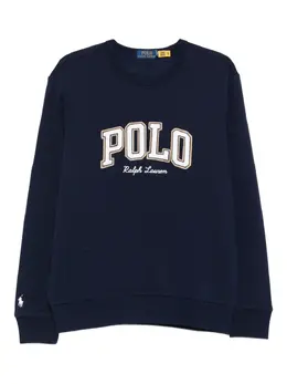 Polo Ralph Lauren: Голубой свитшот 