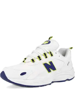 New Balance: Белые кроссовки 