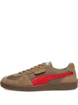 PUMA: Коричневые кроссовки  Suede