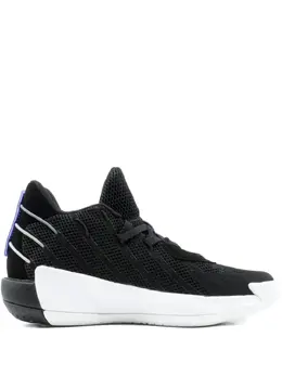 adidas: Чёрные кроссовки  Dame 7