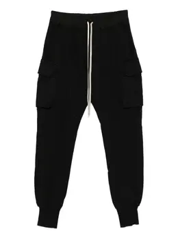 Rick Owens DRKSHDW: Чёрные брюки  Cargo