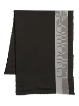 Emporio Armani: Чёрный шарф 