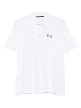 Ea7 Emporio Armani: Поло с принтом 