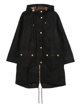 Barbour: Пальто с капюшоном 