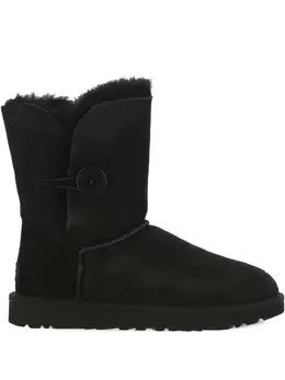 UGG: Чёрные ботинки  Bailey