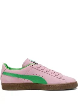 PUMA: Розовые кроссовки  Suede