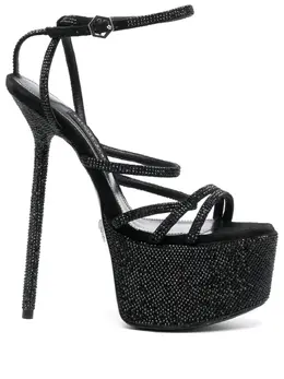 Philipp Plein: Чёрные сандалии 