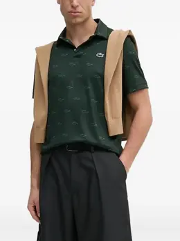 Lacoste: Поло с принтом 