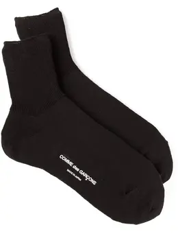 Comme Des Garçons: Чёрные носки 