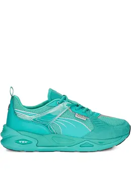 PUMA: Зелёные кроссовки 
