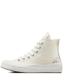 Converse: Белые кроссовки 