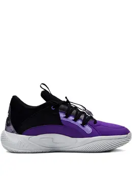 PUMA: Фиолетовые кроссовки  Court Rider