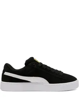 PUMA: Чёрные кроссовки  Suede