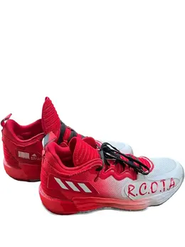 adidas: Красные кроссовки  Dame 7
