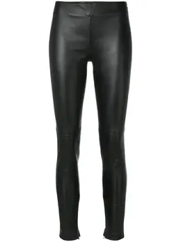 Givenchy: Тёмные легинсы 