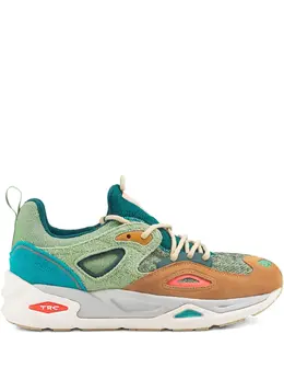 PUMA: Коричневые кроссовки 