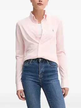 Polo Ralph Lauren: Розовая рубашка 